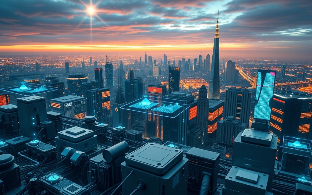 AI and blockchain ecosystem components
