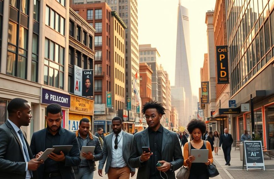 How many black businesses leverage ai