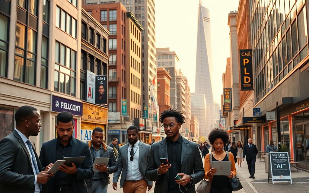 How many black businesses leverage ai