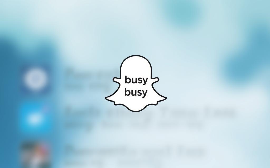 snapchat chatbot busy message