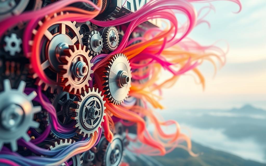 AI video generation process
