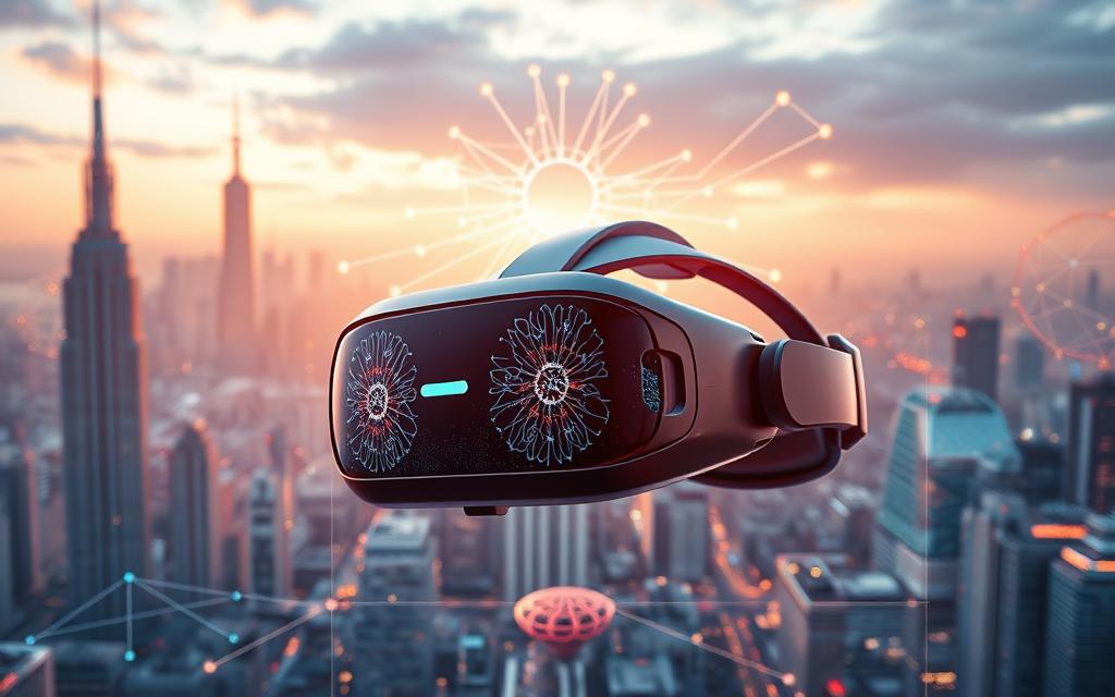 AR/VR integration with AI image generation
