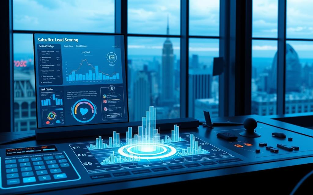 Salesforce Einstein predictive lead scoring