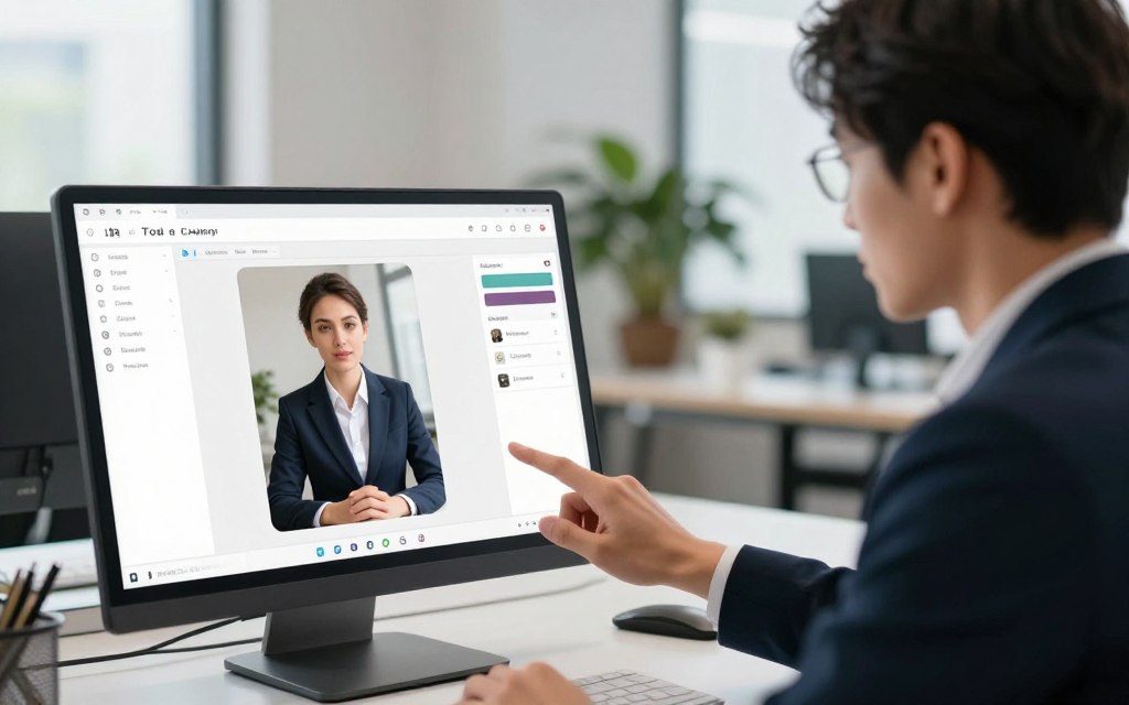 AI business photo generation step-by-step