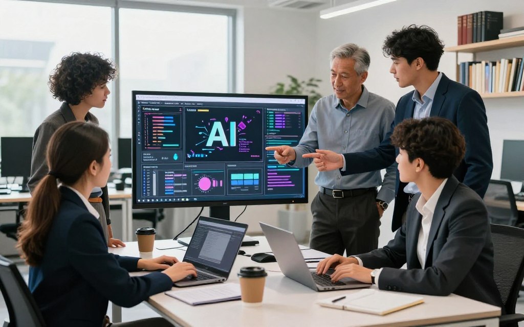 AI content creation process