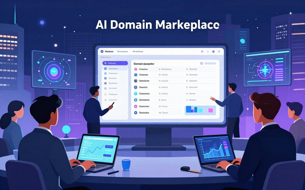 premium AI domain marketplace